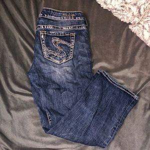 Silver Jeans Capri